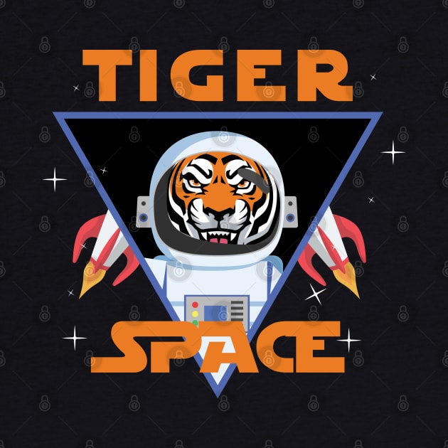 Tiger astronout by Montes